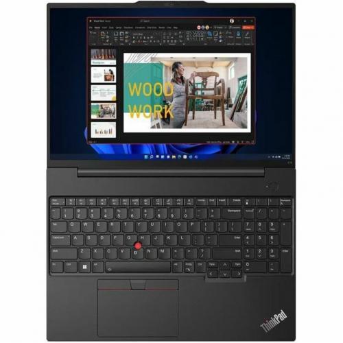 Lenovo ThinkPad E16 Gen 1 21JT001QUS 16" Notebook   WUXGA   AMD Ryzen 7 7730U   16 GB   512 GB SSD   Graphite Black Alternate-Image1/500