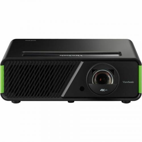 ViewSonic X2 4K UHD Short Throw Projector With 2000 Lumens, Cinematic Colors, 1.2x Optical Zoom, H&V Keystone, Corner Adjustment And HDR/HLG Support Alternate-Image1/500
