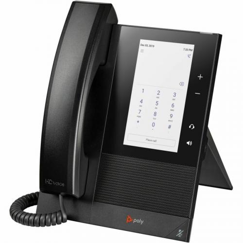 Poly CCX 400 IP Phone   Corded   Corded   Desktop, Wall Mountable   Black Alternate-Image1/500