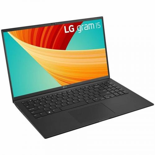 LG Gram 15Z90R Q.APB4U1 15" Notebook   Full HD   1920 X 1080   Intel Core I5 13th Gen I5 1350P Dodeca Core (12 Core) 1.90 GHz   16 GB Total RAM   256 GB SSD   Obsidian Black Alternate-Image1/500