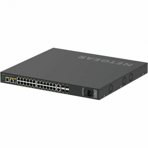 Netgear AV Line M4250 26G4XF PoE+ 24x1G PoE+ 480W 2x1G And 4xSFP+ Managed Switch Alternate-Image1/500