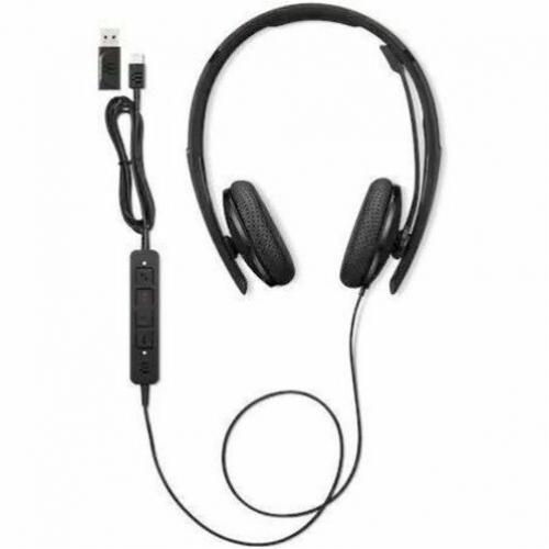 Lenovo Wired VoIP Headset (UC) Alternate-Image1/500