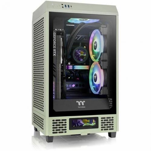 Thermaltake The Tower 200 Matcha Green Mini Chassis Alternate-Image1/500