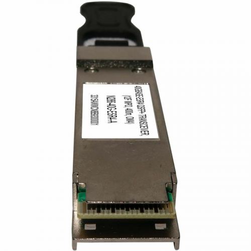 Eaton Tripp Lite Series Arista Compatible QSFP 40G SR4 QSFP+ Transceiver   40GBase SR4, MTP/MPO MMF, 40 Gbps, 850 Nm, 400 M (1312 Ft.) Alternate-Image1/500