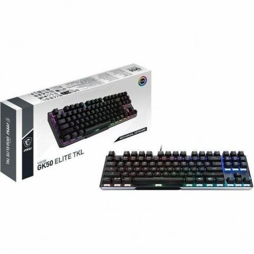 MSI Vigor GK50 ELITE TKL LL US Gaming Keyboard Alternate-Image1/500