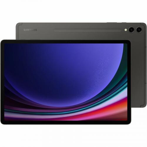 Samsung Galaxy Tab S9+ SM X810 Tablet   12.4"   Qualcomm SM8550 AB Octa Core   12 GB   512 GB Storage   Android 13   Graphite Alternate-Image1/500