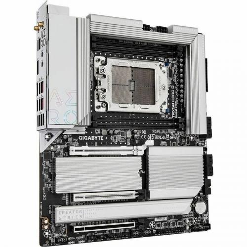 Gigabyte Ultra Durable TRX50 AERO D Desktop Motherboard   AMD TRX50 Chipset   Socket STR5   Extended ATX Alternate-Image1/500