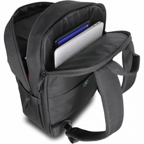 V7 Eco Friendly CBP16 ECO2 Carrying Case (Backpack) For 15.6" To 16" Notebook   Black Alternate-Image1/500