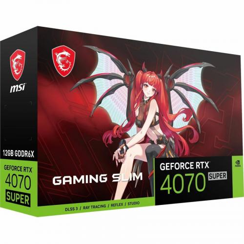 MSI NVIDIA GeForce RTX 4070 SUPER Graphic Card   12 GB GDDR6X Alternate-Image1/500