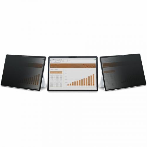 StarTech.com 4 Way Privacy Screen For 13 Inch Surface Pro 8/9/X Laptop, For Portrait/Landscape, Touch Enabled, +/  30 Deg. View, Matte Alternate-Image1/500