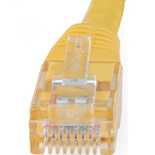 StarTech.com 3ft CAT6 Ethernet Cable   Yellow Molded Gigabit   100W PoE UTP 650MHz   Category 6 Patch Cord UL Certified Wiring/TIA Alternate-Image1/500