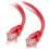 C2G 3ft Cat5e Snagless Unshielded (UTP) Network Patch Cable   Red Alternate-Image2/500