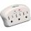 Tripp Lite By Eaton Protect It! 3 Outlet Surge Protector, Direct Plug In, 660 Joules, 2 Diagnostic LEDs Alternate-Image2/500