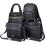 Kensington Triple Trek Carrying Case (Backpack) For 14" Ultrabook, Chromebook, Tablet, Smartphone   Black Alternate-Image2/500