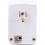 CyberPower CSP100TW Professional 1 Outlet Surge Suppressor With RJ 11 And Wall Tap Plug   Plain Brown Boxes Alternate-Image2/500