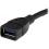 StarTech.com 6in Black USB 3.0 (5Gbps) Extension Adapter Cable A To A   M/F Alternate-Image2/500