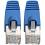 Eaton Tripp Lite Series Cat6a 10G Snagless Shielded STP Ethernet Cable (RJ45 M/M), PoE, Blue, 1 Ft. (0.31 M) Alternate-Image2/500