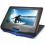 Ematic EPD116 Portable DVD Player   10" Display   1024 X 600   Blue Alternate-Image2/500