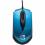 Manhattan Edge USB Wired Mouse, Blue, 1000dpi, USB A, Optical, Compact, Three Button With Scroll Wheel, Low Friction Base, Three Year Warranty, Blister Alternate-Image2/500