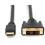 Rocstor Premium HDMI To DVI D Cable   M/M   10 Ft   1 X DVI D Male   1 X Male HDMI   Gold Plated Contacts   Black Alternate-Image2/500