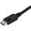 StarTech.com 9.8ft/3m USB C To DisplayPort 1.2 Cable 4K 60Hz   USB Type C To DP Video Adapter Monitor Cable HBR2   TB3 Compatible   Black Alternate-Image2/500