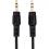 Rocstor Premium Slim 3.5mm Stereo Audio Cable 10 Ft   M/M   Mini Phone Male Stereo Audio   Mini Phone Male Stereo Audio Male To Male  2m   Black   For Smartphone, Mobile Phones, IPhone (with Headphone Jack), IPod AND MP3 PLAYER Alternate-Image2/500