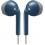 JVC HAF19MAH Retro In Ear Wired Earbuds With Microphone (Blue) Alternate-Image2/500
