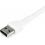 StarTech.com 2m USB A To USB C Charging Cable   Durable Fast Charge & Sync USB 2.0 To USB Type C Data Cord   Aramid Fiber M/M 3A White Alternate-Image2/500