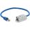 Tripp Lite By Eaton Cat6a Junction Box Cable Assembly   Surface Mount, Shielded, PoE+, RJ45/110 Punchdown, 18 In. (45.72 Cm), Blue Alternate-Image2/500