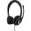 V7 USB C Deluxe Headset With Noise Cancelling Mic, Volume Control, Digital Headset, Laptop Computer, Chromebook, PC   Black, Gray Alternate-Image2/500