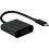 AddOn 20cm (8in) USB 3.1 Type (C) Male To HDMI Female Black Adapter Cable Alternate-Image2/500