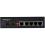 StarTech.com Industrial 6 Port Gigabit Ethernet Switch 4 PoE RJ45 +2 SFP Slots 30W PoE+ 48VDC 10/100/1000 Mbps  40C To 75C W/DIN Connector Alternate-Image2/500