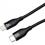 V7 USB C Male To Lightning Male Cable USB 2.0 480 Mbps 3A 1m/3.3ft Black Alternate-Image2/500