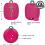 Ultimate Ears WONDERBOOM 3 Portable Bluetooth Speaker System   Pink Alternate-Image2/500