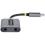 StarTech.com USB C Headphone Splitter, USB Type C Dual Headset Adapter W/Mic Input, USB C To 3.5mm Audio Adapter/Earphone Dongle/Aux Jack Alternate-Image2/500