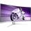 Philips 34M2C8600 34" Class UW QHD Curved Screen Gaming OLED Monitor   21:9   Textured White Alternate-Image2/500
