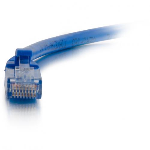C2G 25ft Cat6 Ethernet Cable   Snagless Unshielded (UTP)   Blue Alternate-Image2/500