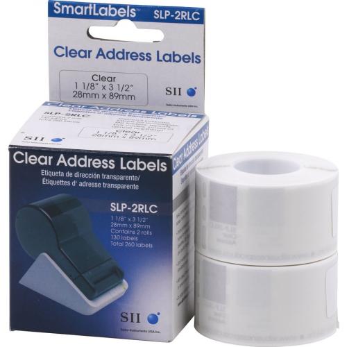 Seiko SLP 2RLC Clear Address Label Alternate-Image2/500