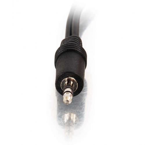 C2G 6in Value Series One 3.5mm Stereo Male To Two RCA Stereo Female Y Cable Alternate-Image2/500