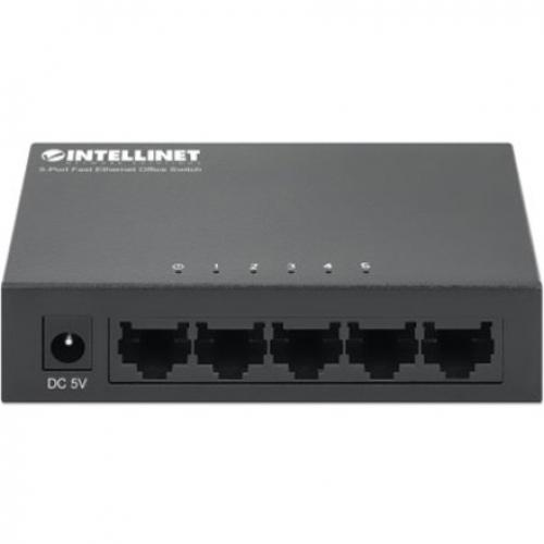 Intellinet 5 Port Fast Ethernet Office Switch Alternate-Image2/500