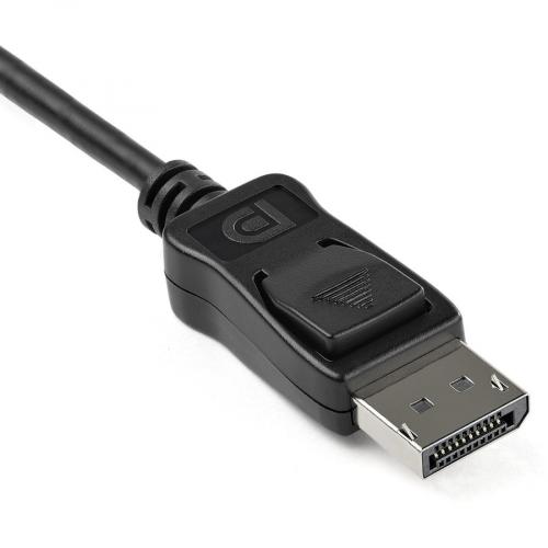 StarTech.com DisplayPort To VGA Adapter, Active DP To VGA Converter, 1080p Video DP To VGA Monitor Dongle, Latching DP Connector, Durable Alternate-Image2/500