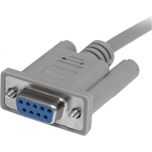 StarTech.com Serial Null Modem Cable   DB 9 (F)   DB 9 (F)   10 Ft Alternate-Image2/500