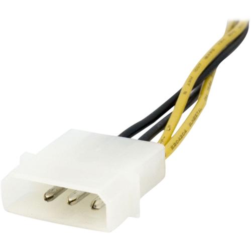 StarTech.com 6in 4 Pin To 8 Pin EPS Power Adapter With LP4   F/M Alternate-Image2/500
