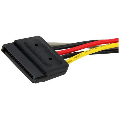StarTech.com 6in SATA Power Y Splitter Cable Adapter Alternate-Image2/500