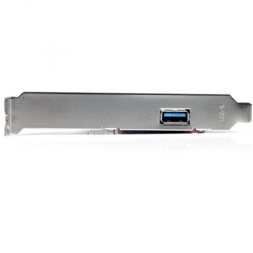 StarTech.com 2 Port PCI Express SuperSpeed USB 3.0 Card With UASP Support   5Gbps   1 Internal 1 External Alternate-Image2/500