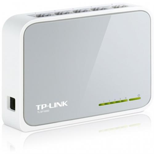 TP LINK TL SF1005D   5 Port 10/100 Mbps Fast Ethernet Switch Alternate-Image2/500