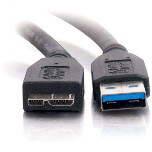 C2G 2m USB Cable   USB 3.0 A To Micro USB B Cable (6ft)   USB Phone Cable Alternate-Image2/500