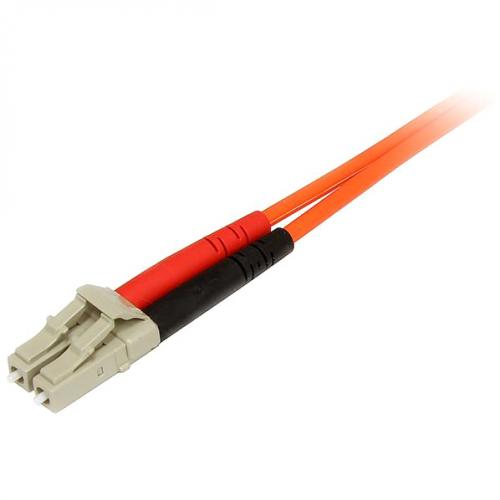 StarTech.com 2m Fiber Optic Cable   Multimode Duplex 50/125   LSZH   LC/SC   OM2   LC To SC Fiber Patch Cable Alternate-Image2/500
