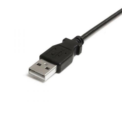 StarTech.com 3 Ft Mini USB Cable   A To Left Angle Mini B Alternate-Image2/500