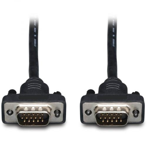 Eaton Tripp Lite Series Low Profile VGA High Resolution RGB Coaxial Cable (HD15 M/M), 6 Ft. (1.83 M) Alternate-Image2/500